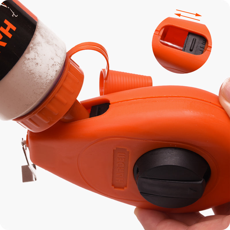 BOTELLA DE POLVO DE TIZA ROJO 120g - HARDEN