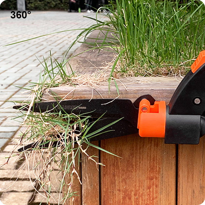 TIJERA PARA JARDINERIA CON CABEZAL GIRATORIO 13.5" - HARDEN