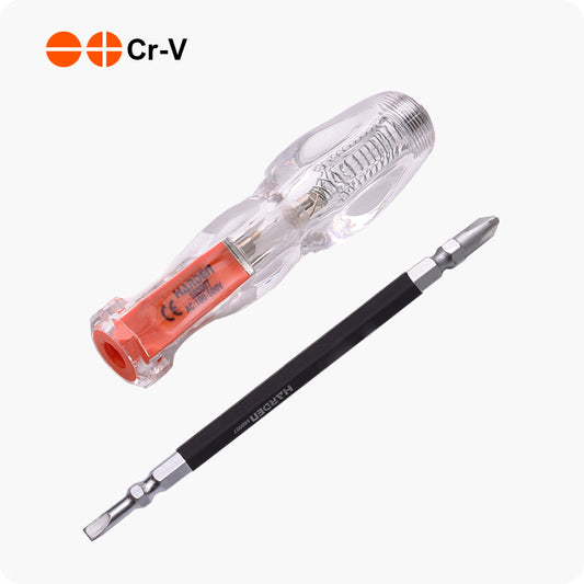 TESTER DE VOLTAJE TIPO LAPIZ DOBLE PROPOSITO 205mm - HARDEN