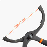 PINZA SACA FILTRO AJUSTABLE 300mm APERTURA 63.5 - 115mm - HARDEN