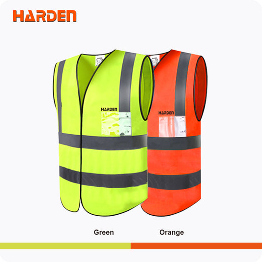 CHALECO REFLECTIVO VERDE TALLA XXL (67x70cm) - HARDEN