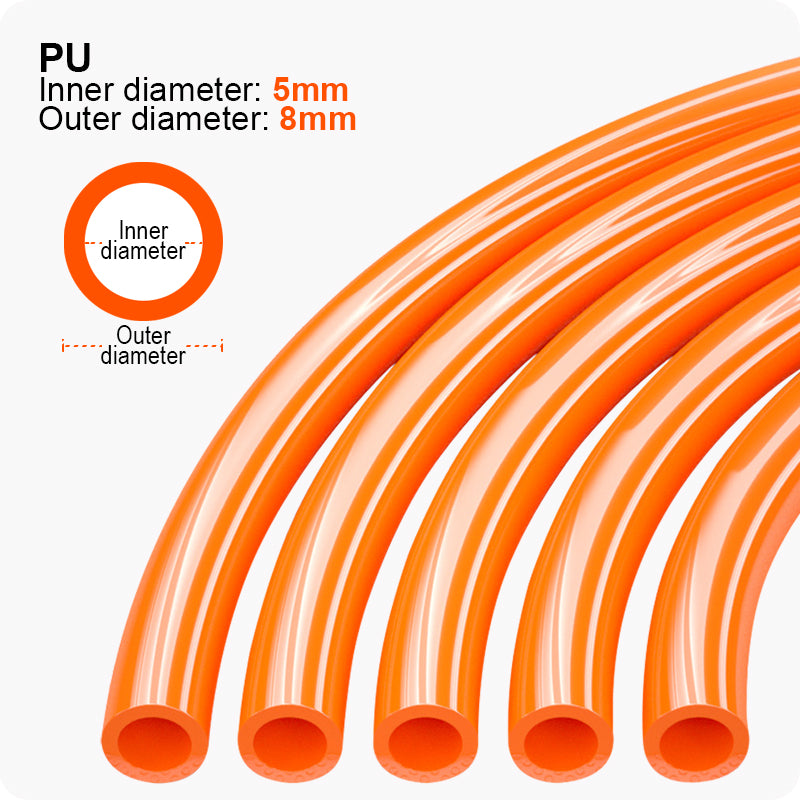 MANGUERA DE AIRE PARA COMPRESOR 10M - HARDEN