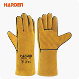 GUANTE DE SOLDADOR AMARILLO 13" (PAR) - HARDEN
