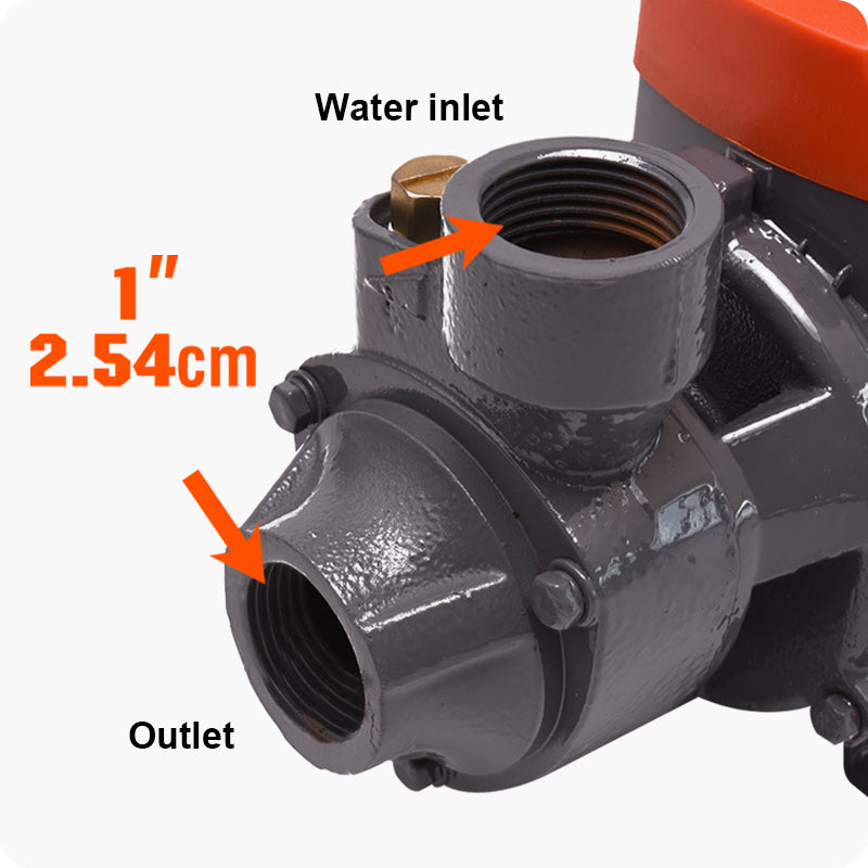 BOMBA DE AGUA PERIFERICA 370W / 1/2HP 110V - HARDEN