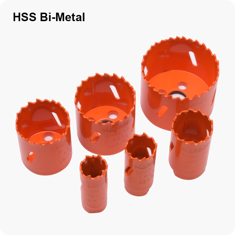 JUEGO DE SIERRA COPAS (BROCAS CILINDRICAS) BI-METAL MALETIN DE 10PZS - HARDEN