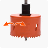 JUEGO DE SIERRA COPAS (BROCAS CILINDRICAS) BI-METAL MALETIN DE 11PZS - HARDEN