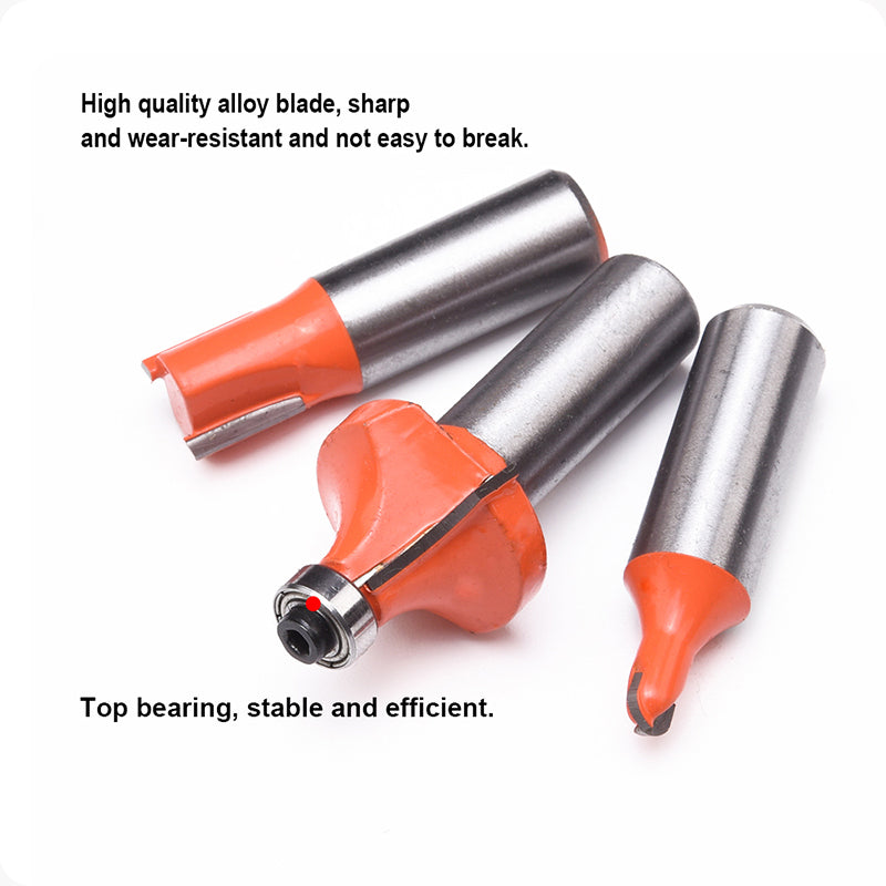 JUEGO DE PUNTAS PARA ROUTER DE 1/2 15 PIEZAS - HARDEN