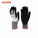 GUANTE ANTICORTE DE HPPE SIN COSTURA CON PALMA DE NITRILO 10" (PAR) - HARDEN