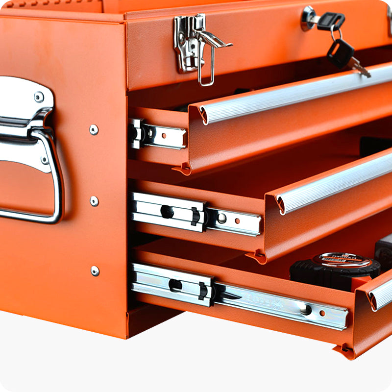 CAJA DE HERRAMIENTAS METALICA DE TRES (3) BANDEJAS 532 x 221 x 286 - HARDEN