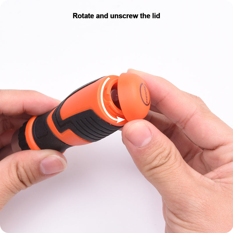 JUEGO DE RATCHET DESTORNILLADOR CON PUNTAS Y SOCKETS (DADOS) 39 PZS - HARDEN