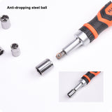 JUEGO DE RATCHET DESTORNILLADOR CON PUNTAS Y SOCKETS (DADOS) 39 PZS - HARDEN