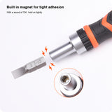 JUEGO DE RATCHET DESTORNILLADOR CON PUNTAS Y SOCKETS (DADOS) 39 PZS - HARDEN