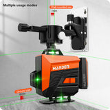 NIVEL LASER VERDE 16 LINEAS - HARDEN