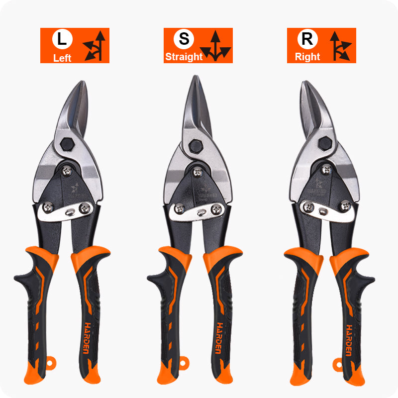 TIJERA DE AVIADOR IZQUIERDA 10" - HARDEN