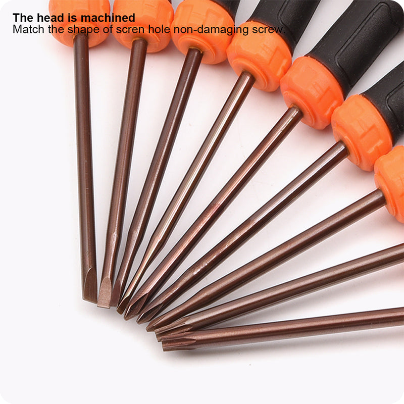 JUEGO DE DESTORNILLADORES DE PRECISION PHS, PALETA Y TORX 9PZS - HARDEN