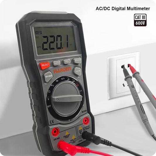 MULTIMETRO DIGITAL AC/DC - HARDEN