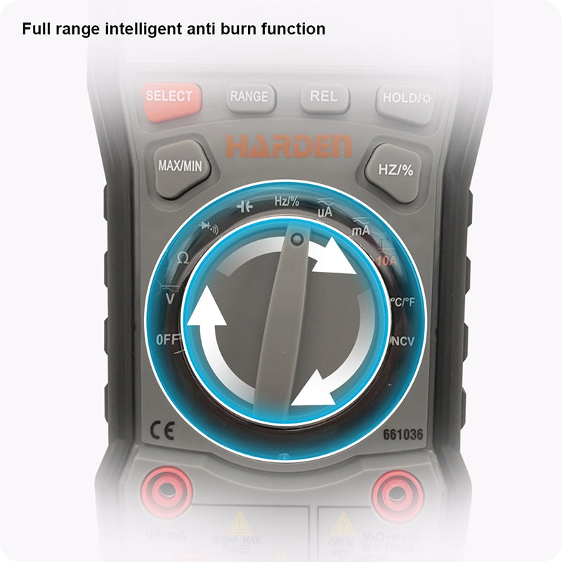 MULTIMETRO DIGITAL AC/DC - HARDEN