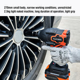 PISTOLA DE IMPACTO INALAMBRICO SIN ESCOBILLA 20V 1/2 850Nm CON BATERIA (4Ah) Y CARGADOR - HARDEN