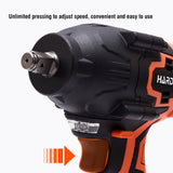 PISTOLA DE IMPACTO INALAMBRICO SIN ESCOBILLA 20V 1/2 850Nm CON BATERIA (4Ah) Y CARGADOR - HARDEN