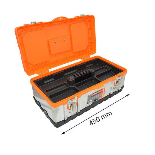 CAJA DE HERRAMIENTAS ACERO INOXIDABLE -  HARDEN