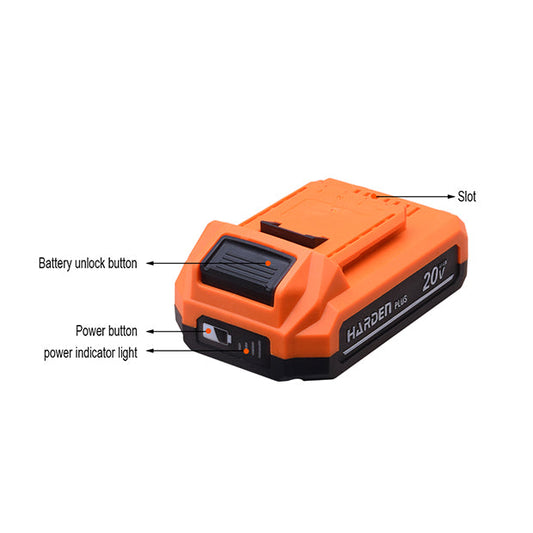 BATERIA INALAMBRICA  20V  2.000mAh  -  HARDEN