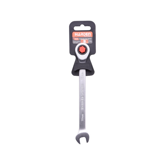 LLAVE COMBINADA CON RATCHET -  HARDEN