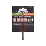 RUEDA FLAP (1.000 HOJAS) C/ VASTAGO (1/4)  -  HARDEN