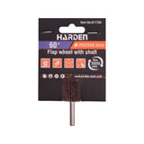 RUEDA FLAP (1.000 HOJAS) C/ VASTAGO (1/4)  -  HARDEN