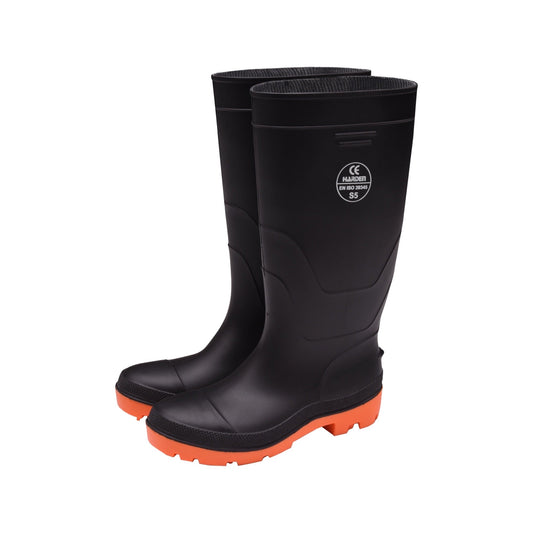 BOTA DE GOMA CON ENTRESUELA Y PUNTA DE HIERRO  -  HARDEN