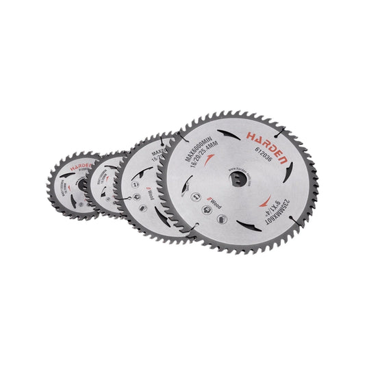 DISCO DE SIERRA T.C.T PARA MADERA 60 DIENTES   -  HARDEN