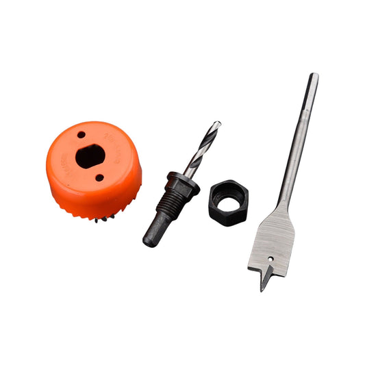 SET DE 3 PIEZAS P/ CERRADURA EN MADERA  -  HARDEN