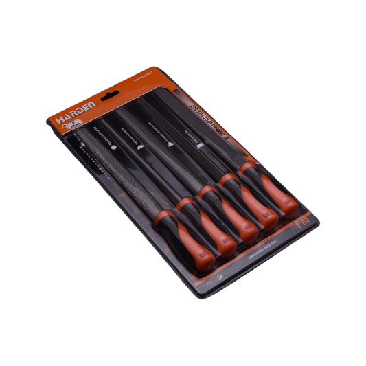 JUEGO DE LIMAS  8"  5PZS  -  HARDEN