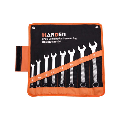 JUEGO DE LLAVES COMBINADAS 8PZS - HARDEN