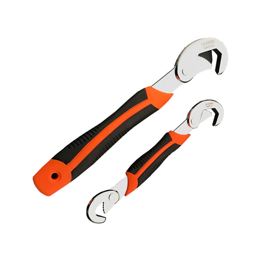 JUEGO DE LLAVES AJUSTABLES PICO DE LORO MULTIPROPOSITO 9mm - 32mm  -  HARDEN