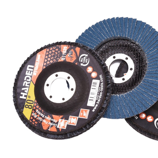 DISCO FLAP CURVO (1.000 HOJAS) 4-1/2" (115mm)  -  HARDEN