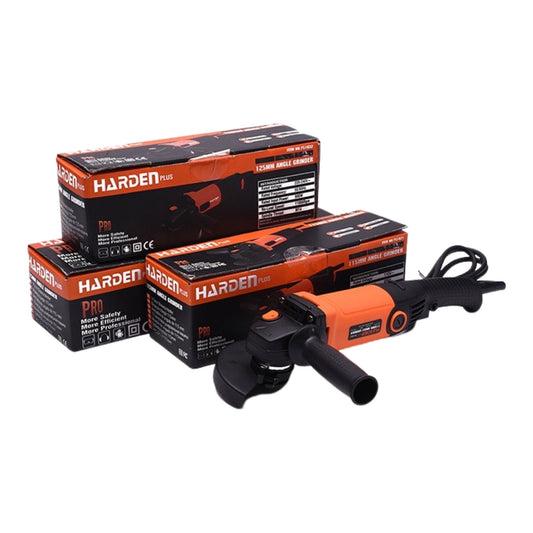 ESMERILADORA ANGULAR (FLEXIBLE) 4-1/2  900W  11.000RPM  -  HARDEN
