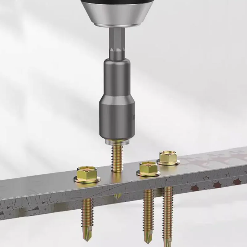 PORTA PUNTAS DE DESTORNILLADOR PARA TALADRO — DADO MAGNETICO PARA TALADRO  10mm (3/8)  -  HARDEN