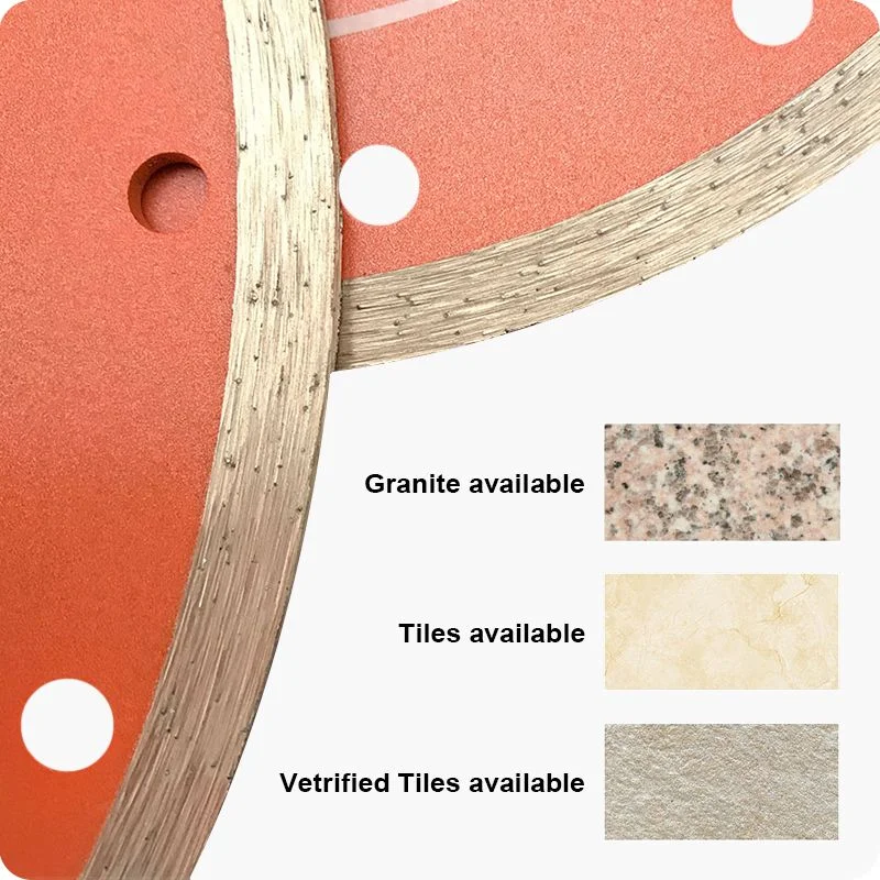 DISCO DE CORTE DIAMANTADO CONTINUO — DISCO DE CORTE DIAMANTADO CONTINUO 115mm (4-1/2) X 22.2mm (7/8") - HARDEN