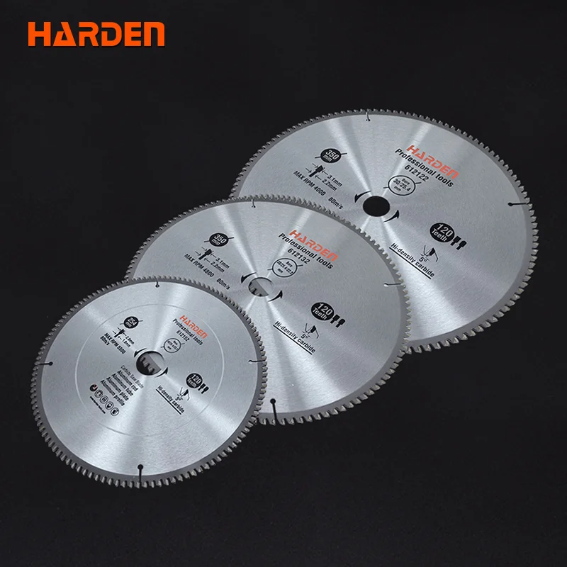 DISCO DE SIERRA PARA ALUMINIO — DISCO DE SIERRA T.C.T PARA ALUMINIO 120 DIENTES 12" (305mm) - HARDEN