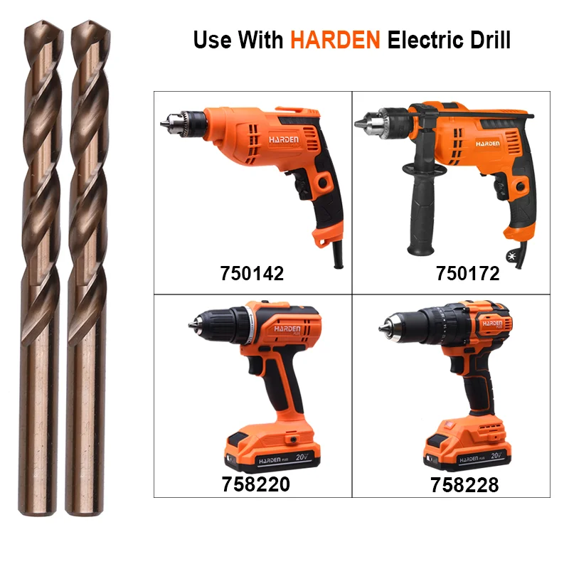 BROCA HSS M35 — BROCA HSS M35 1/32" x 30mm 2PZS - HARDEN