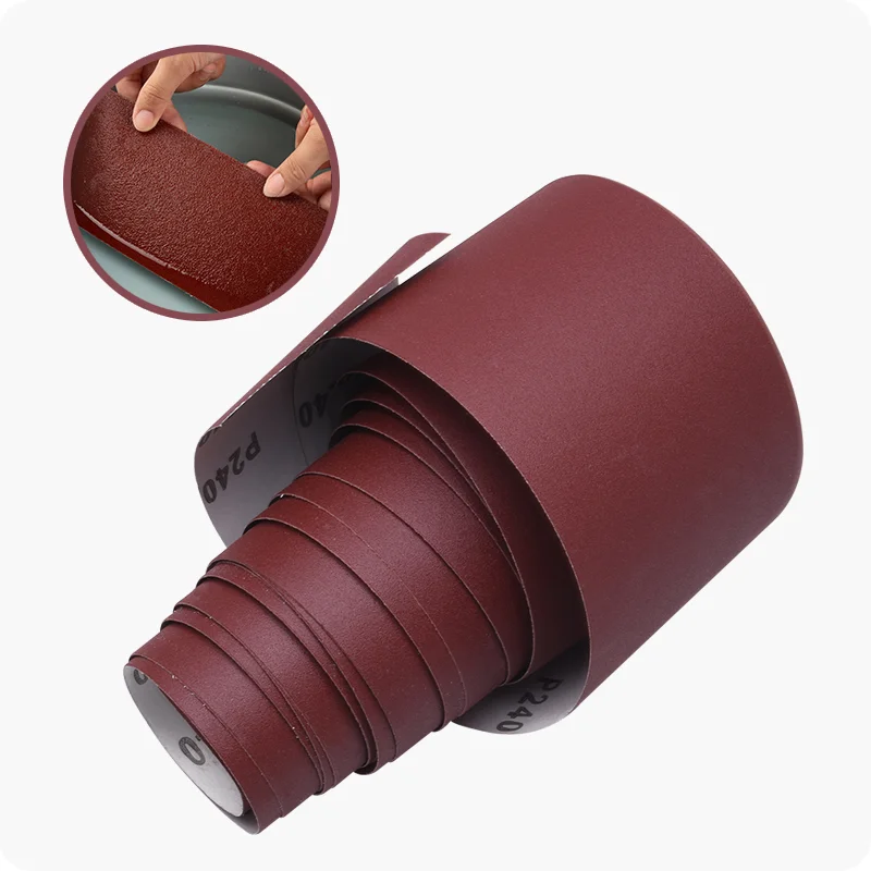 LIJA EN ROLLOS — ROLLO DE LIJA 93mm x 5M 60# - HARDEN