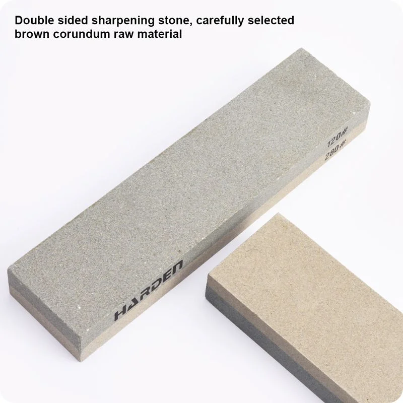 PIEDRAS ABRASIVAS PARA AFILAR — PIEDRA P/ AFILAR COMBINADA 8" (200mm) 120# Y 280# - HARDEN