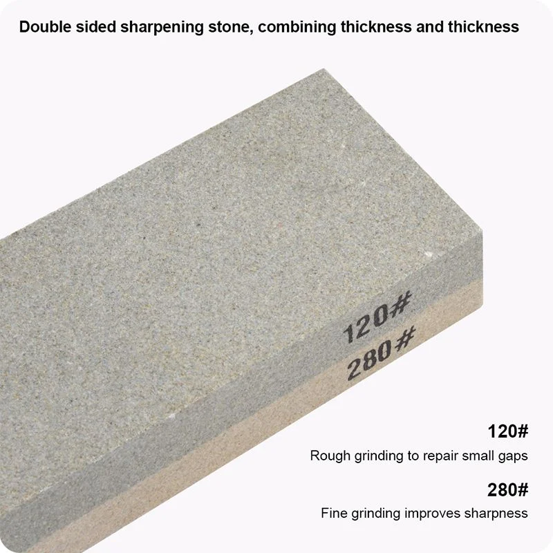 PIEDRAS ABRASIVAS PARA AFILAR — PIEDRA P/ AFILAR COMBINADA 8" (200mm) 120# Y 280# - HARDEN