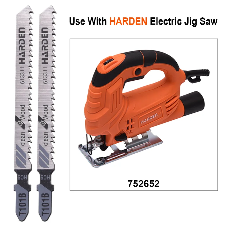 SIERRA PARA CALADORA PARA MADERA — SIERRA PARA CALADORA P/ MADERA 100 x 75 x 2.5mm (PACK DE 5) - HARDEN