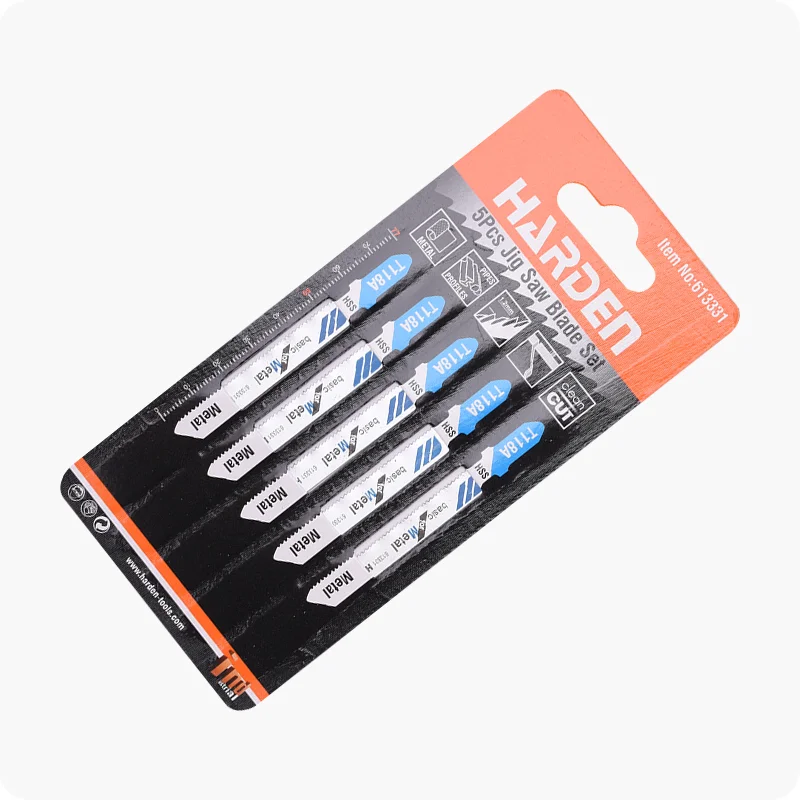 SIERRA PARA CALADORA PARA METAL — SIERRA PARA CALADORA P/ METAL 100 x 75 x 0.5mm (PACK DE 5) - HARDEN