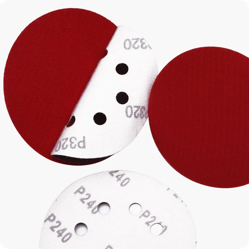 BASE PARA LIJA — DISCO SOPORTE CON VELCRO PARA LIJA CIRCULAR 100mm (4") - HARDEN