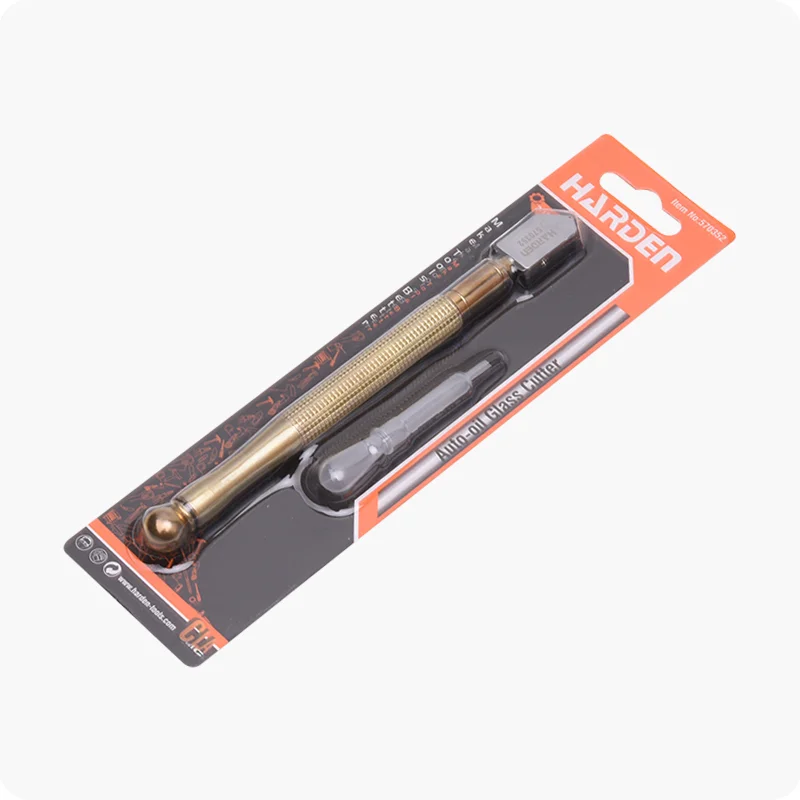 CORTADOR DE VIDRIO AUTOLUBRICANTE — CORTADOR DE VIDRIO 175mm CON ALIMENTADOR DE ACEITE AUTOMATICO - HARDEN