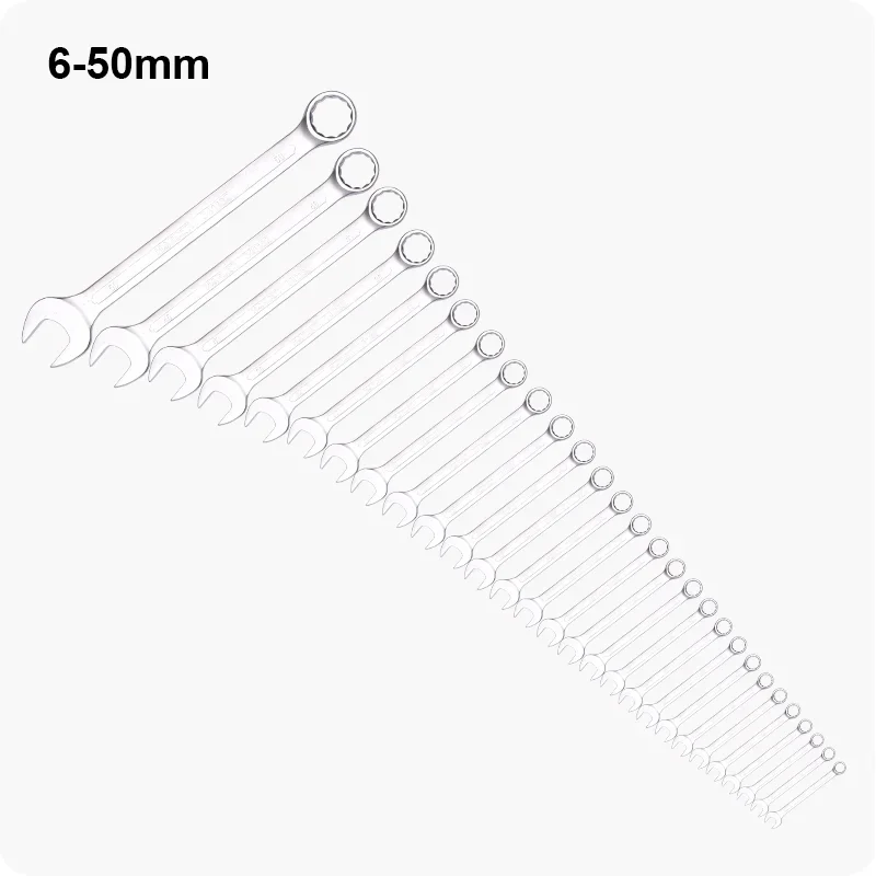 LLAVE COMBINADA MILIMETROS — LLAVE COMBINADA 6mm - HARDEN