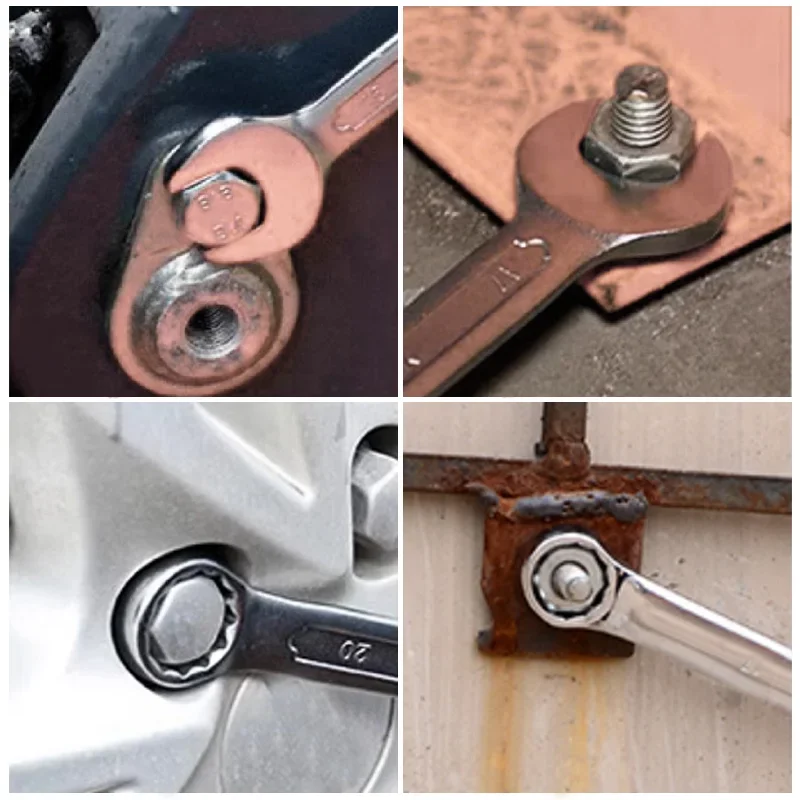 LLAVE COMBINADA MILIMETROS — LLAVE COMBINADA 6mm - HARDEN