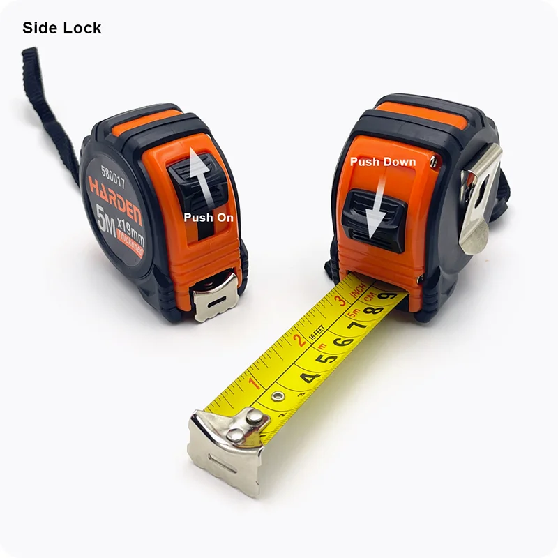 CINTAS METRICAS PLASTICAS — CINTA METRICA Y PULGADAS CARCASA ABS 3M x 16mm - HARDEN